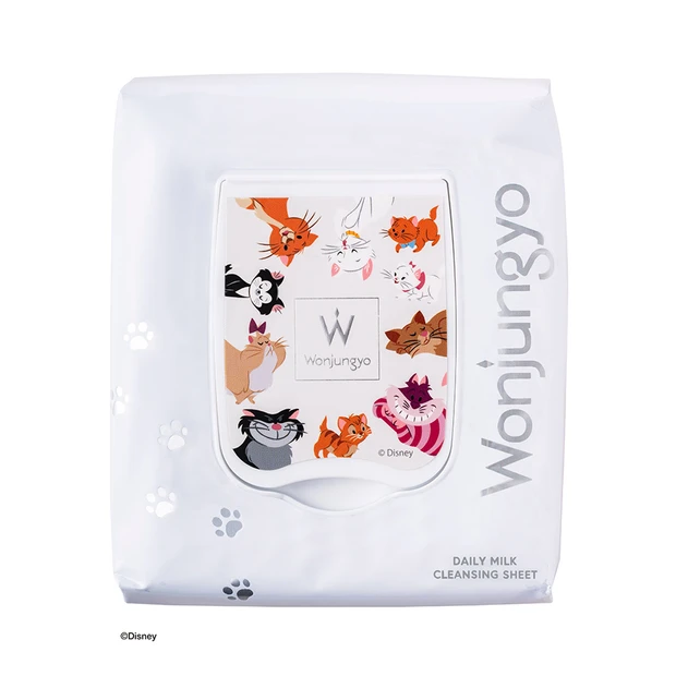 ウォンジョンヨ デイリーミルククレンジングシート D 