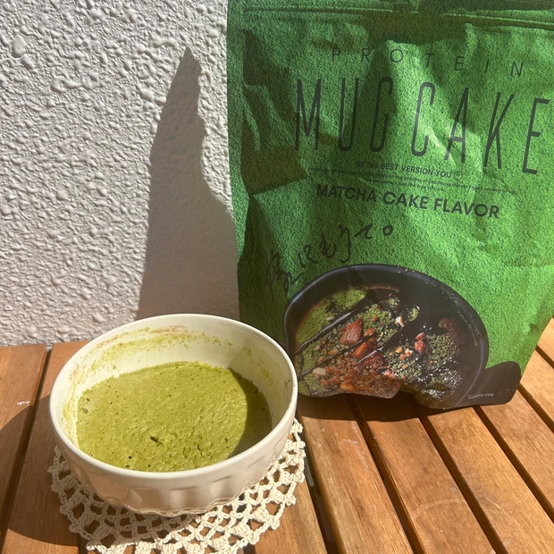 嫁にもろてプロテインマグケーキ 抹茶味