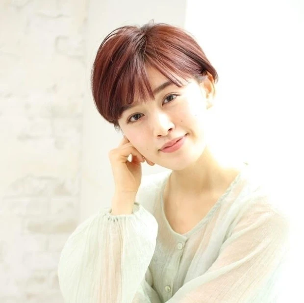 骨格ヘア 骨格ナチュラル ショート ボブ ヘアスタイル 髪型