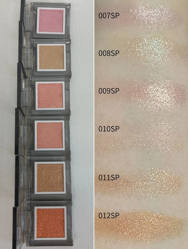アディクション ザ シングル アイシャドウ スパークル 007SP~012SP スウォッチ