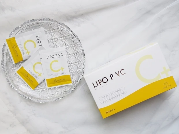 高濃度リポソームビタミンC　補充サプリメント 「LIPO P VC」