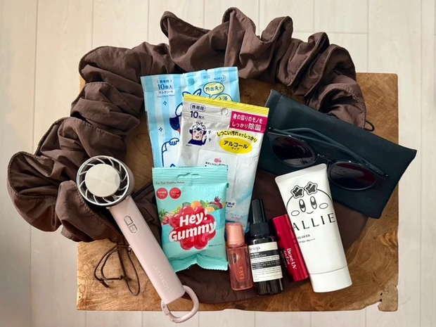 私立恵比寿中学（えびちゅう）真山りかさんのフェスバッグの中身