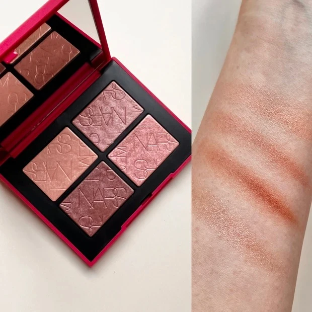 2024年夏新色アイシャドウ_NARS ライトリフレクティング クワッドアイシャドー 03732_スウォッチ