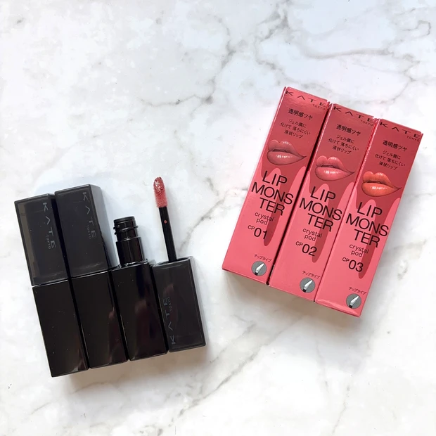 落ちにくいと評判!リップモンスター クリスタルポッドのパッケージ写真