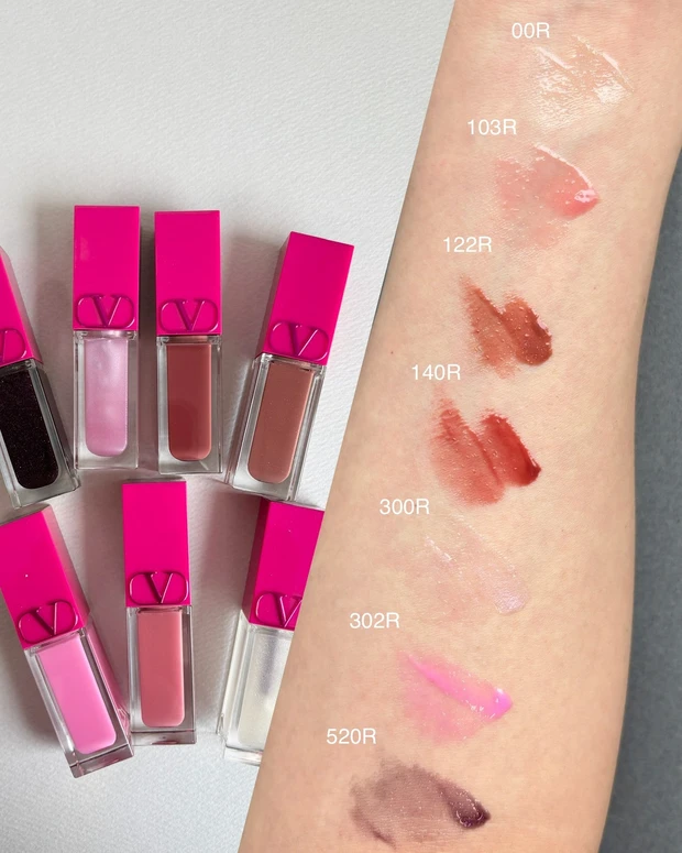 ヴァレンティノ ビューティ パッファー グロス スウォッチ