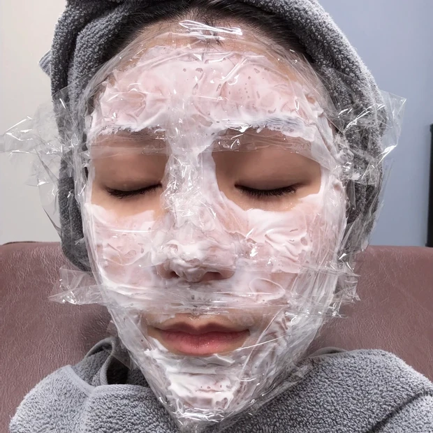 麻酔クリーム塗布