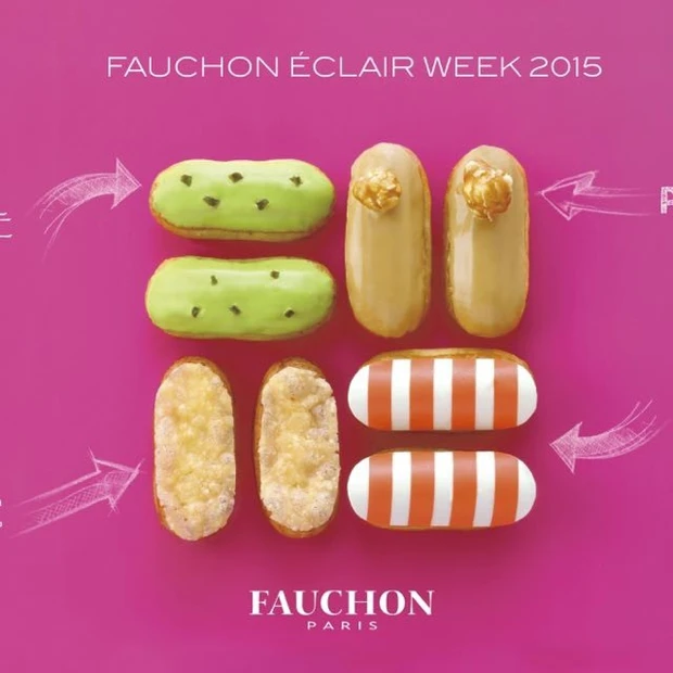 FAUCHON  ECLAIR WEEK CAFE 2015 ◆日本限定・新作のエクレアも数種登場。エクレアで感じる芸術の秋。甘みをおさえたチーズのエクレアはワインにぴったり♡期間限定店舗へGo！