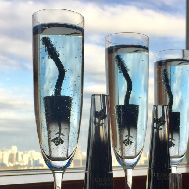 「空と水とグランディオーズ  ウォータープルーフ。」美しく斬新なランコム発表会の洗練感に魅了。