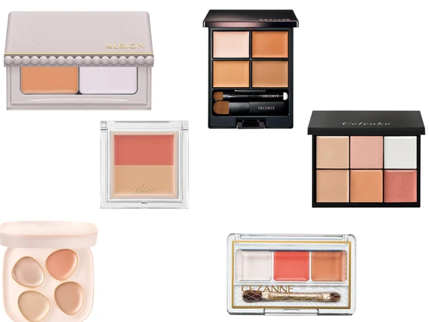 【コンシーラーパレットのおすすめ11選】ベスコスを受賞した名品からクマやシミの悩み別まで！