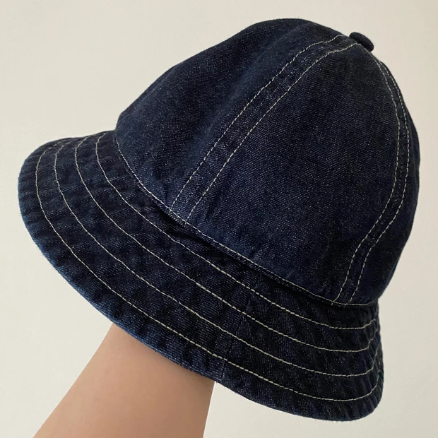 UVカットデニムメトロハット