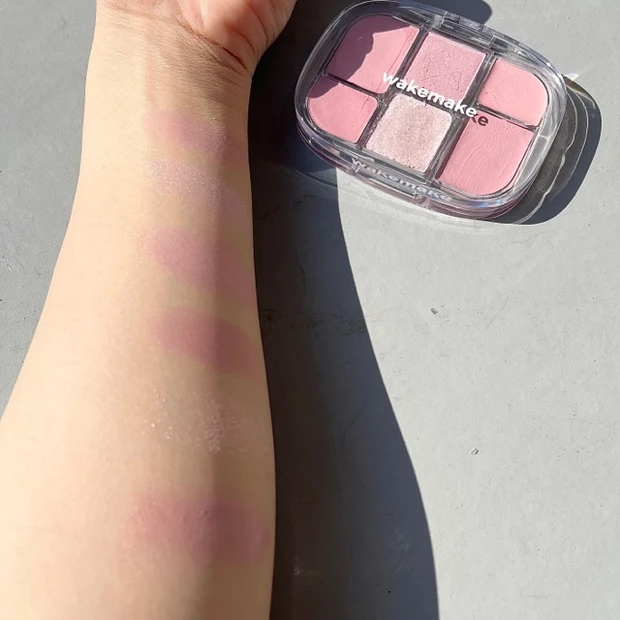 これひとつで上品な目元が完成♡色んな質のワントーンカラーで使い方自由自在！【WAKEMAKE ソフトシアーマルチパレット】_8_2