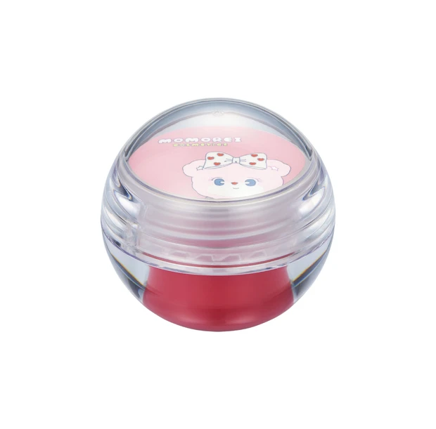 モモレイコスメティックス　リップ＆チーク　ピンコピンク