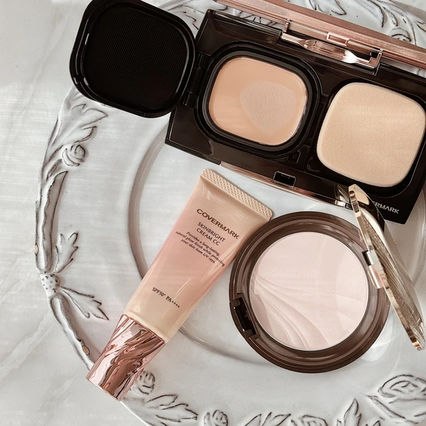 カバーマークのベースメイクコスメ3点で最強美肌を作る方法！乾燥知らずのツヤ肌に。