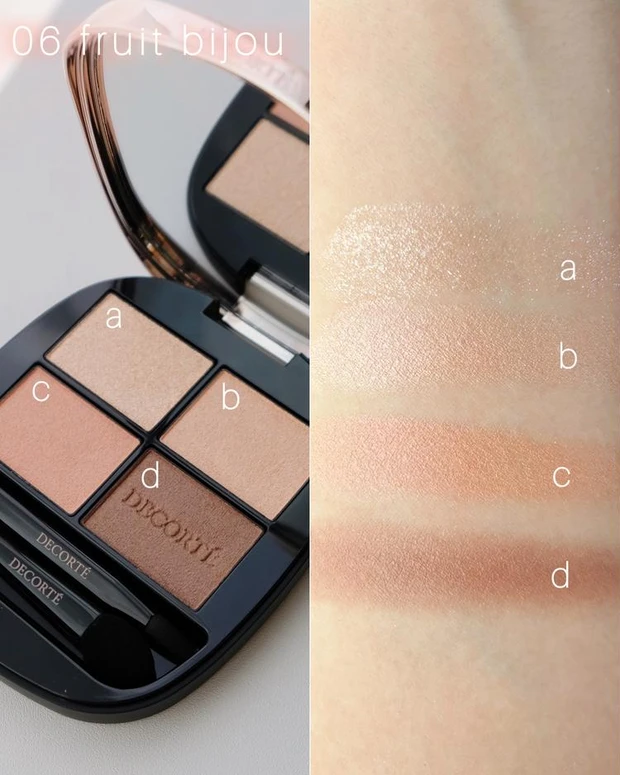 コスメデコルテ スキンシャドウ デザイニング パレット 06 fruit bijou