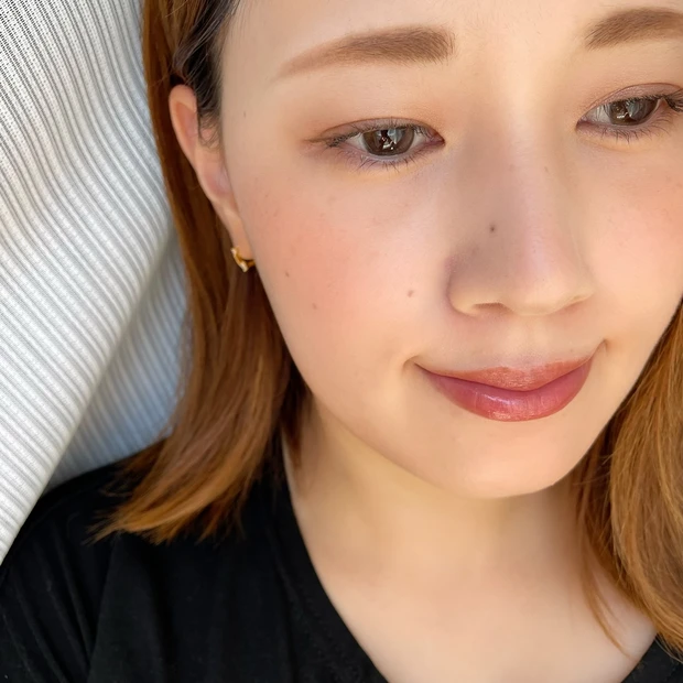 【あのプチプラコスメから新色登場】8月上旬発売★新色3色を徹底レビュー！スウォッチ･メイク写真･動画あり〈セザンヌ リップカラーシールド〉_5_1