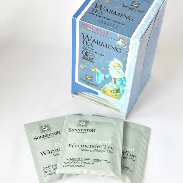 温活におすすめ ハーブティー SONNENTOR(ゾネントア)「あたためるお茶」