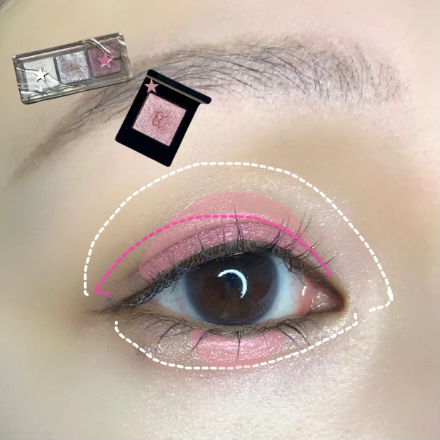 SUQQU モノルックアイズ L-05 澄桜(SUMISAKURA) 秋メイクやり方