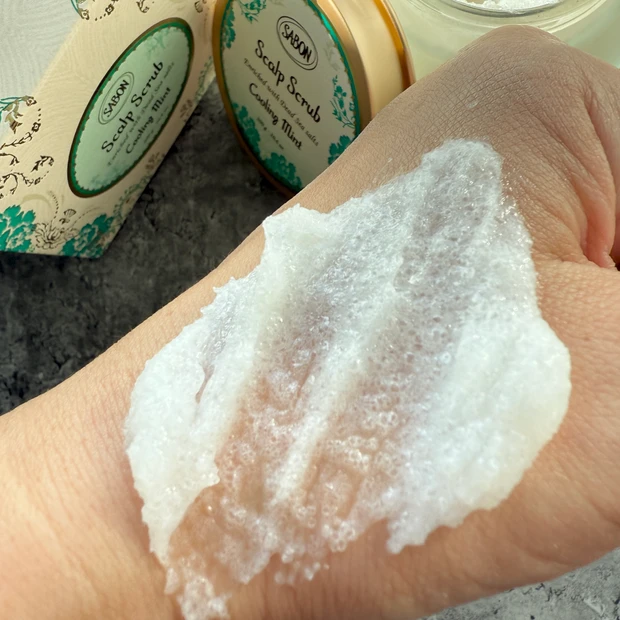 【頭皮（スカルプ）ケア】SABON ［サボン］ヘッドスクラブ リフレッシングでミント香る癒しのバスタイムを【ベタつきオフ】_4_1