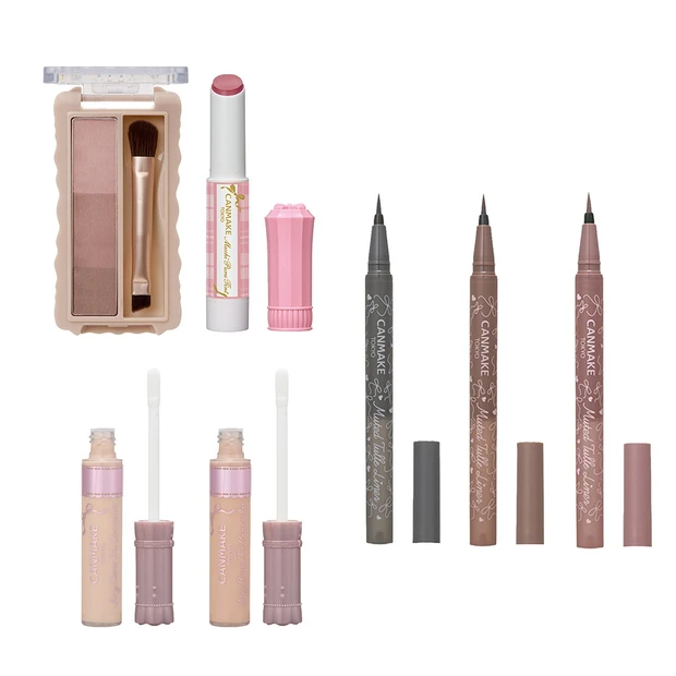 【キャンメイク】軽やか質感で今っぽ顔に！ 新作コンシーラー＆アイメイク、…