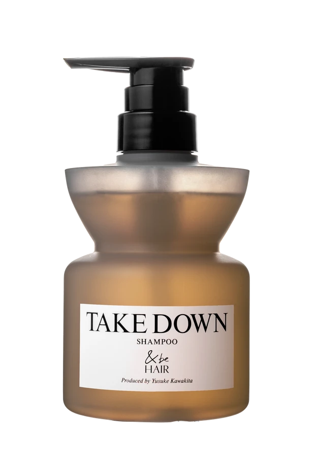 &be テイクダウンシャンプー 400ml ￥1540、詰め替え用 370ml ￥1320