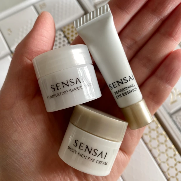 センサイ コンフォーティング バリアマスク　センサイ トータルアイトリートメント