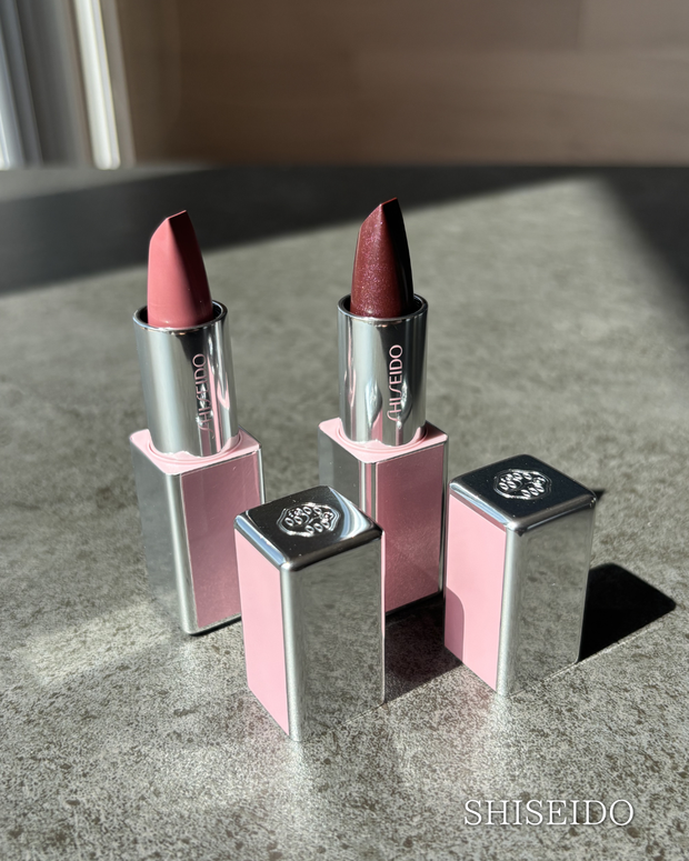 SHISEIDO テクノサテン ジェル リップスティック 限定色 スウォッチ＆レビュー_5