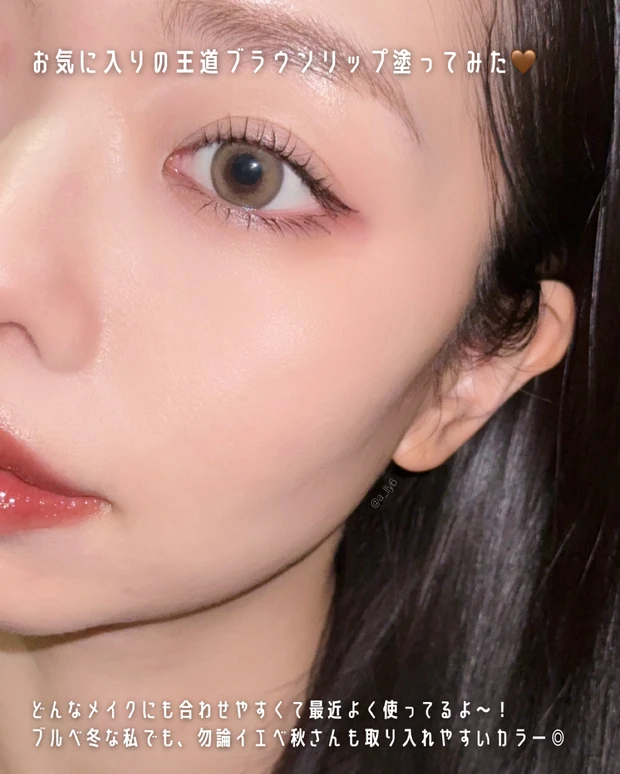 ブラウン リップ グロス ティント マット 韓国 モカムース メイク バレンタイン チョコ おすすめ