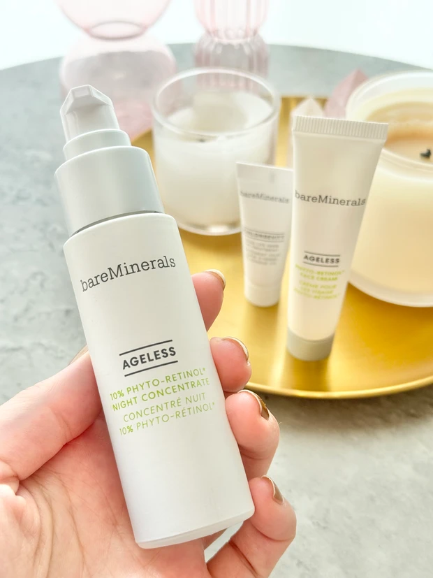 ベアミネラル　レチノール　スキンケア　美容液　