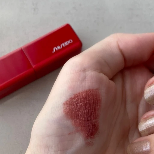 SHISEIDO　テクノサテン ジェル リップスティック 405　スウォッチ