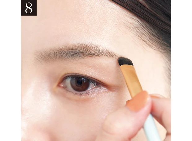 桜庭ななみさんのセルフメイクプロセス8