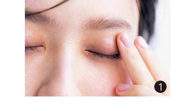 1 ローズの光沢をレイヤード