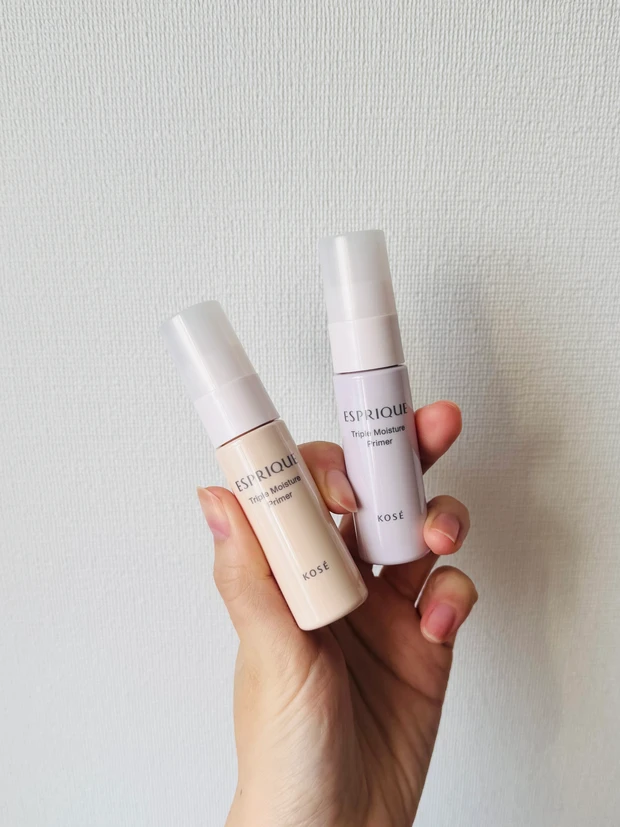 エスプリークのトリプル モイスチュア プライマー01・02