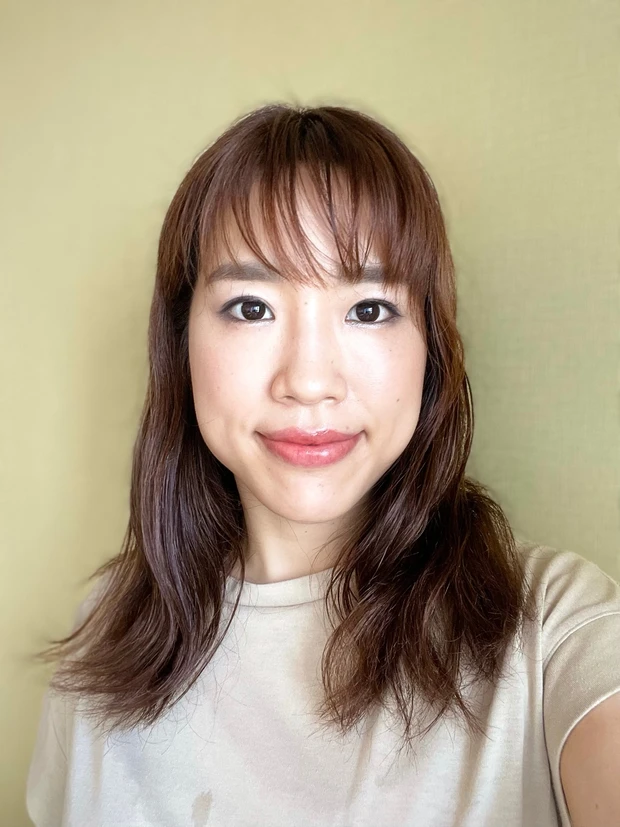 リップジェルマジック塗布後