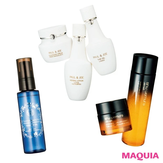 乾燥の季節に欠かせない「オイル」が主役のスキンケア