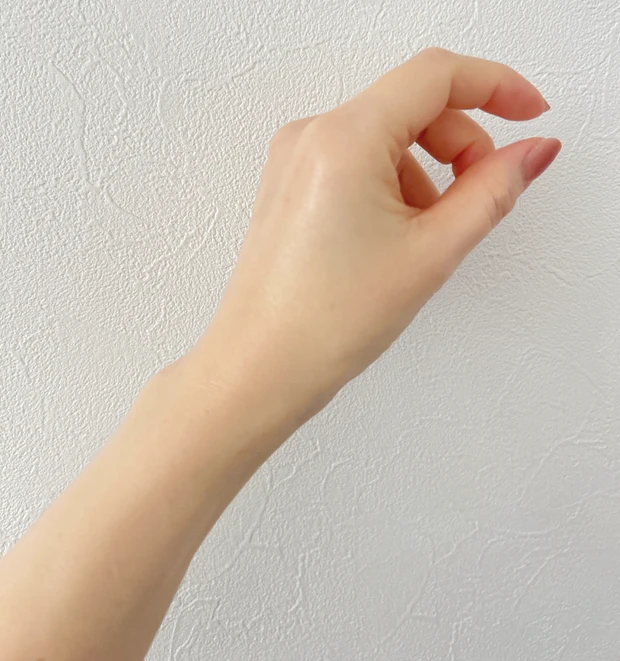 HACCI ハンドトリートメント 使用後の肌