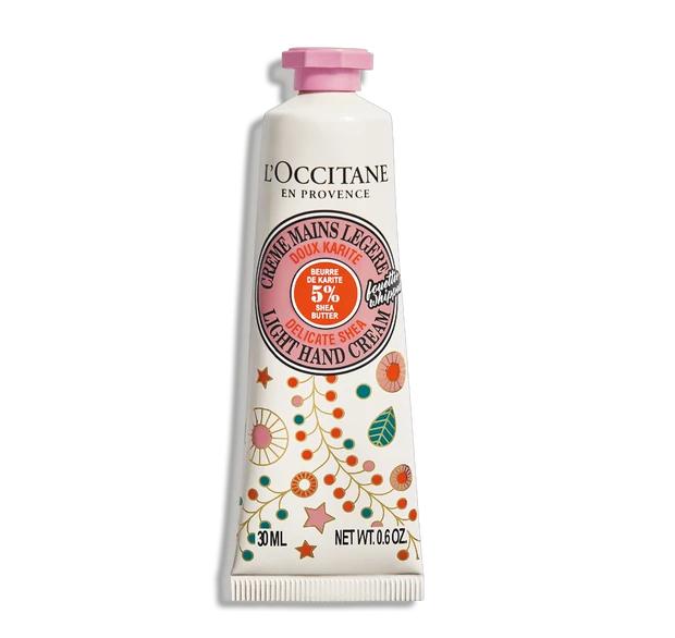 フローラルコットン スノーシア ハンドクリーム 150mL ¥3740、30mL ¥1540