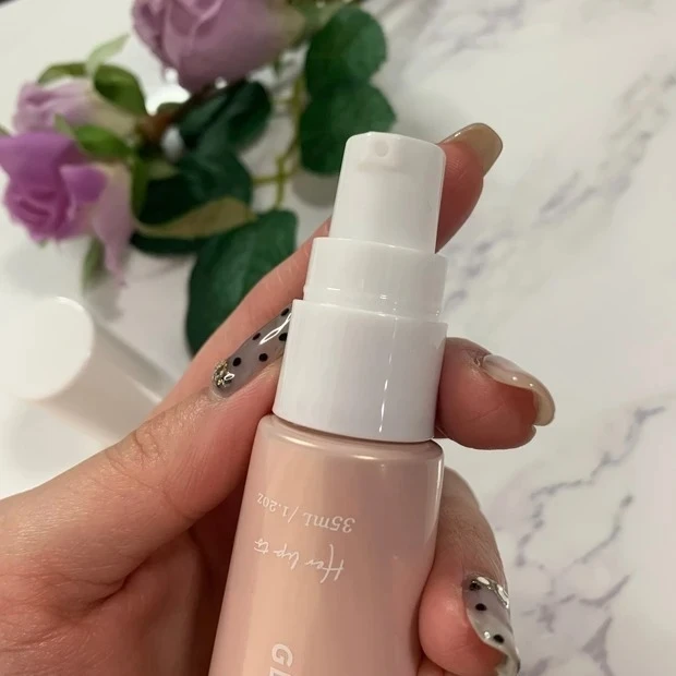 Her lip to グロウサンスクリーンセラムのレビュー②_チューブタイプと思いきや、エアレスポンスタイプ