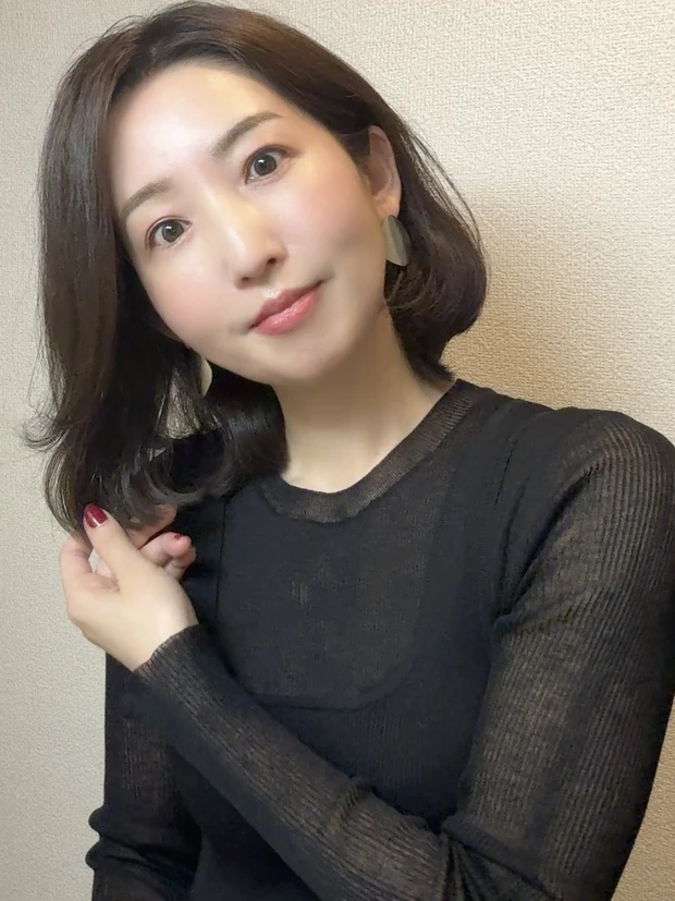 40代　アラフォー　ボブヘア　垢抜け