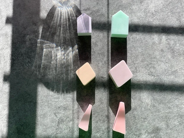 広島発【ダイソーコスメ】1個10円以下?!プチプラメイクスポンジで崩れにくいツヤ肌を作る方法教えます_6