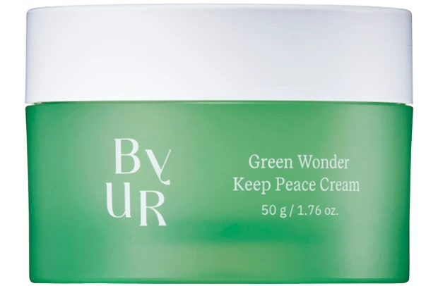 「翻弄ゆらぎ肌」におすすめのコスメ バイユア スージンググリーン クリーム V1
