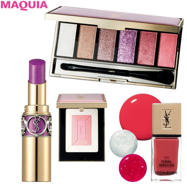 完売必至! イヴ・サンローランの春新色は、きらめくネオンカラーにうっとり