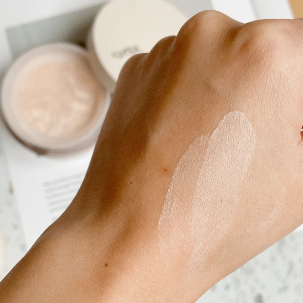 エクセル フェイスパウダー EX01 シルキーベージュ 仕上がり