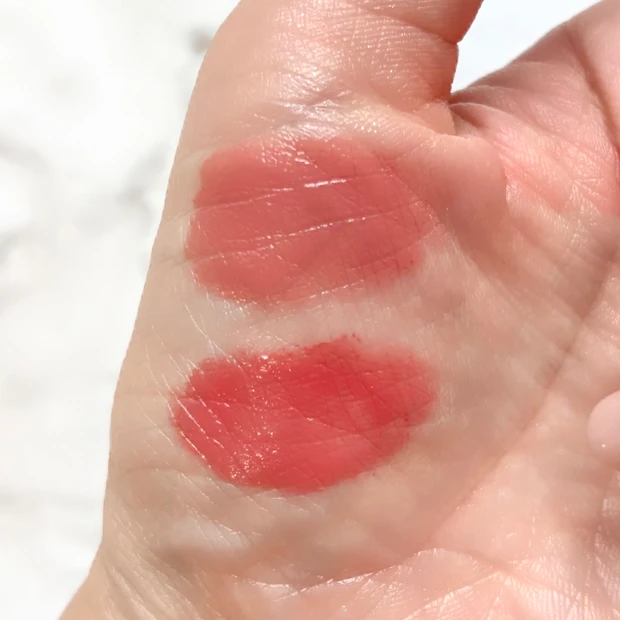 イエベが実際に購入したルージュ ディオール オン ステージ 120と226のスウォッチ比較