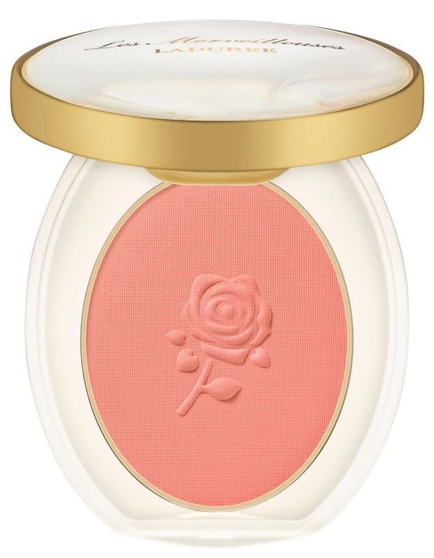 レ・メルヴェイユーズ ラデュレ パウダー ブラッシュ_02 フレッシュで鮮やかなピュアピンク