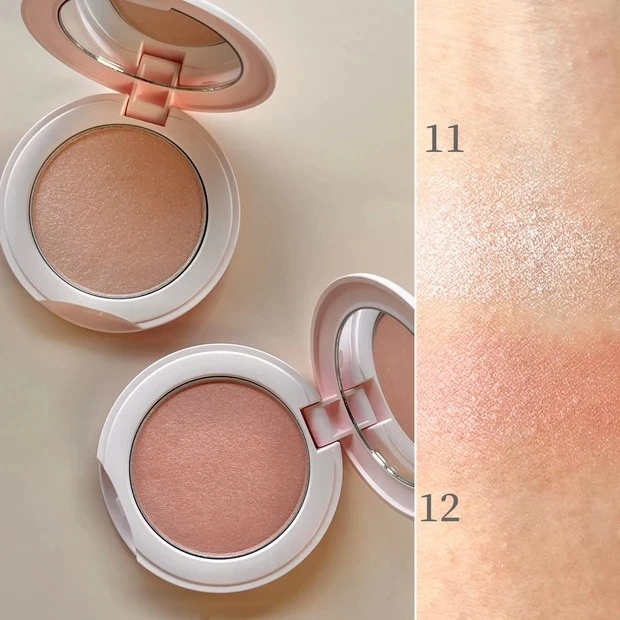 2024年夏新色チーク_SNIDEL スキン グロウ ブラッシュ 11/12_スウォッチ