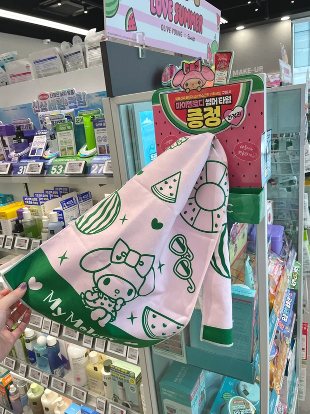 韓国オリーブヤングとサンリオの大型コラボが可愛い！【期間限定