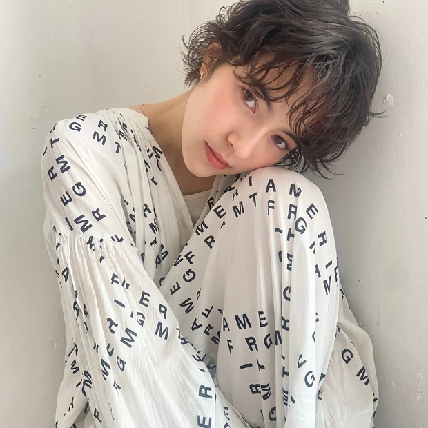 30代・40代 大人のくしゅふわこなれショート サイド