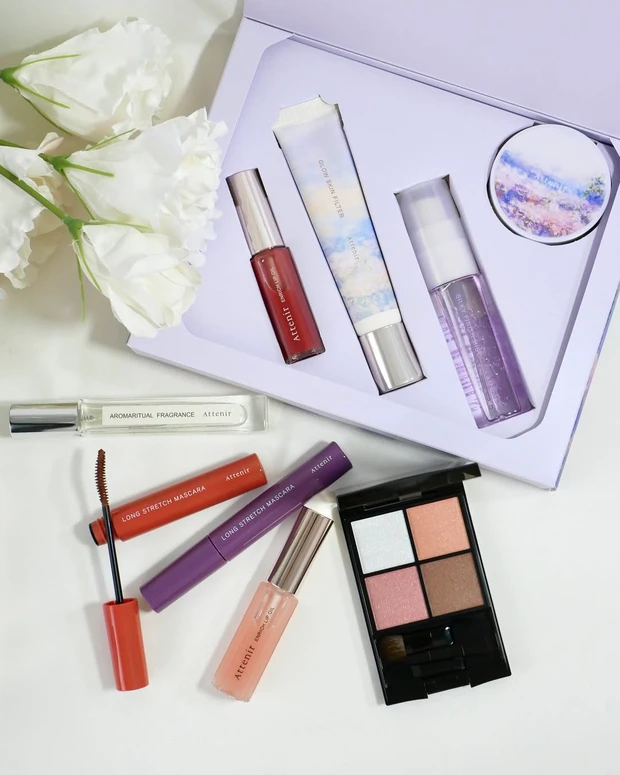 アテニア 限定メイクコフレ&春新作