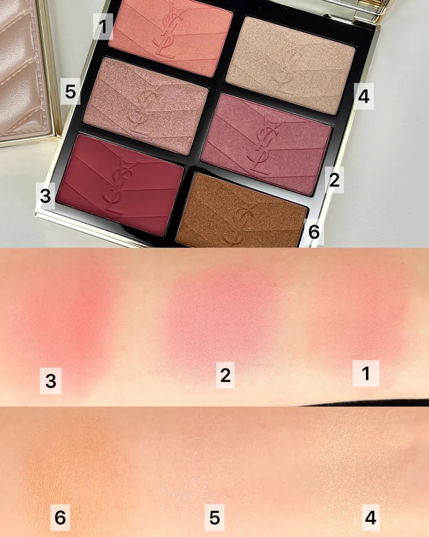 新品未使用「YSL」数量限定 パレット org.jpg