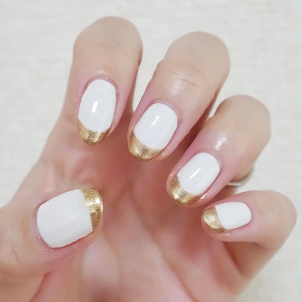 【ネイル】夏から秋まで楽しめるホワイトネイル2種！マットなネイルも綺麗に塗るポイントをご紹介します_5